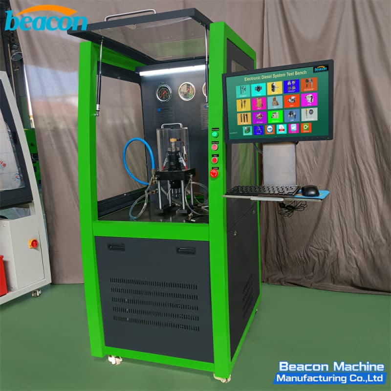 {BEACON MACHINE CR1017-HEUI Banco de pruebas de inyectores HEUI para motores Caterpillar CAT C7 C9 | Banco de Pruebas HEUI Profesional}