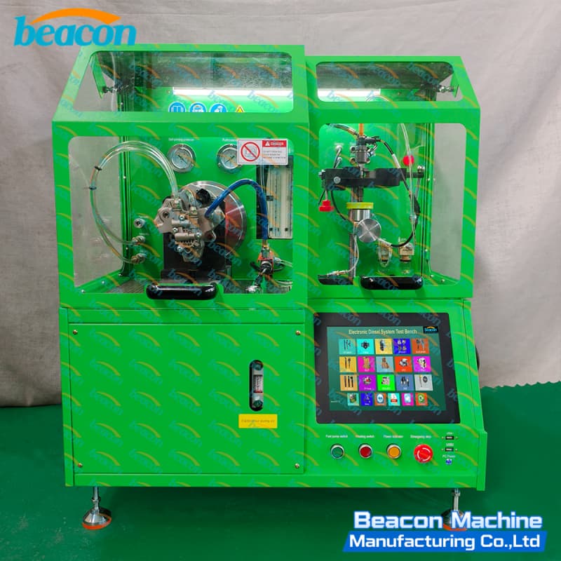{BEACON MACHINE CR217S Banco de Pruebas Diesel Compacto para Inyectores y Bombas | Banco de Pruebas Common Rail de Alta Precisión}