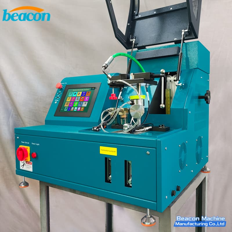 {BEACON MACHINE EPS211 Banco de pruebas para inyectores common rail de alta precisión | Probador de inyectores diesel profesional}