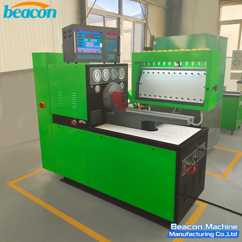 {BEACON MACHINE BC3000 Banco de pruebas para bombas diesel mecánicas e industriales de alta precisión | Banco de pruebas de inyección diesel}