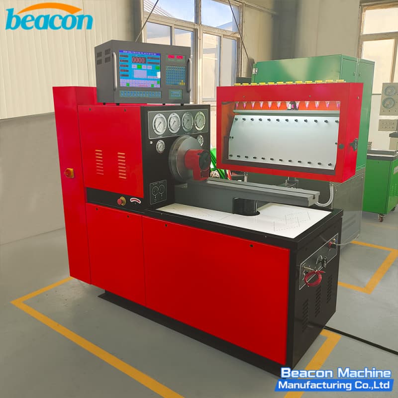 {BEACON MACHINE BC3000 Banco de pruebas para bombas diesel mecánicas e industriales de alta precisión | Banco de pruebas de inyección diesel}