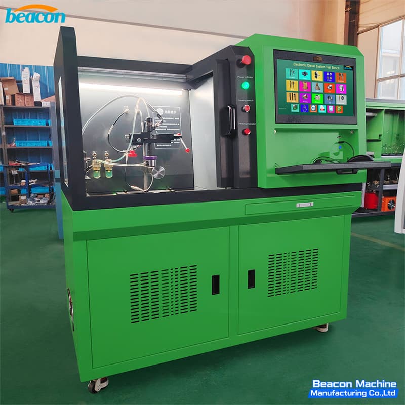 {BEACON MACHINE CR311 Banco de pruebas para inyectores electromagnéticos y piezoeléctricos | Banco de Pruebas Common Rail Profesional}