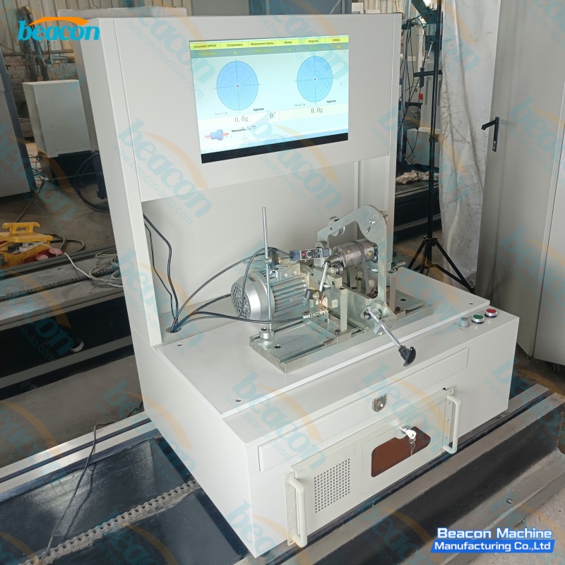 {BEACON MACHINE RYQ-5A Máquina de equilibrado dinámico de alta precisión para micro rotores | Máquina equilibradora profesional}