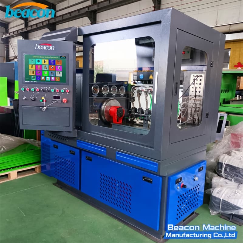 {BEACON MACHINE CR919 Banco de Pruebas de Inyección Diesel de Alta Presión para Múltiples Cilindros | Banco de Pruebas Common Rail Profesional}