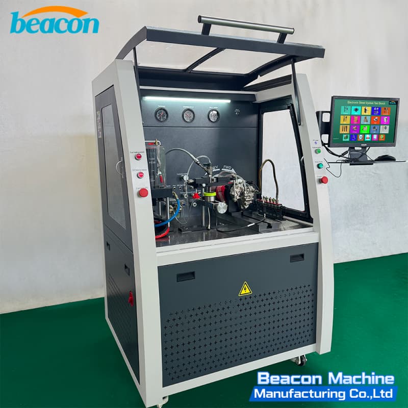 {BEACON MACHINE CR1028 Banco de pruebas de inyectores y bombas diesel multifuncional | Banco de pruebas Common Rail}