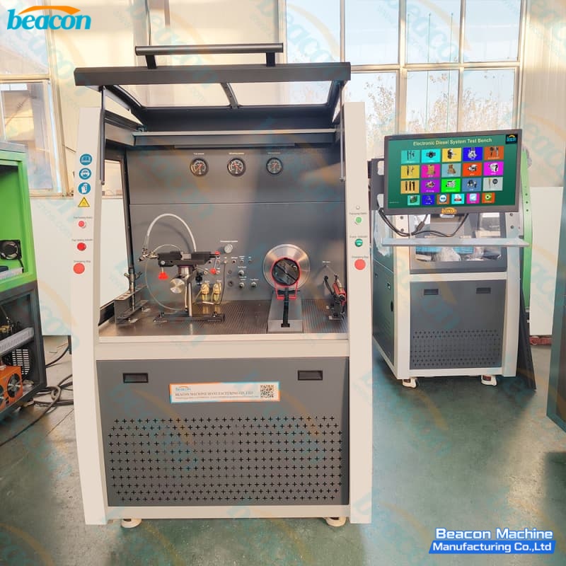 {BEACON MACHINE CR1028 Banco de pruebas de inyectores y bombas diesel multifuncional | Banco de pruebas Common Rail}