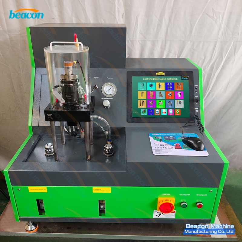 {BEACON MACHINE HEUI-F Banco de pruebas profesional para inyectores Caterpillar C7 C9 | Banco de pruebas HEUI}