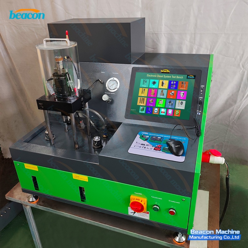 {BEACON MACHINE HEUI-F Banco de pruebas profesional para inyectores Caterpillar C7 C9 | Banco de pruebas HEUI}