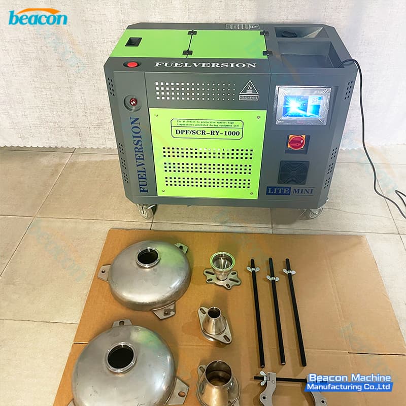 {Portable DPF Regeneration Machine | Fuel Fired DPF Cleaner for Diesel Filters}