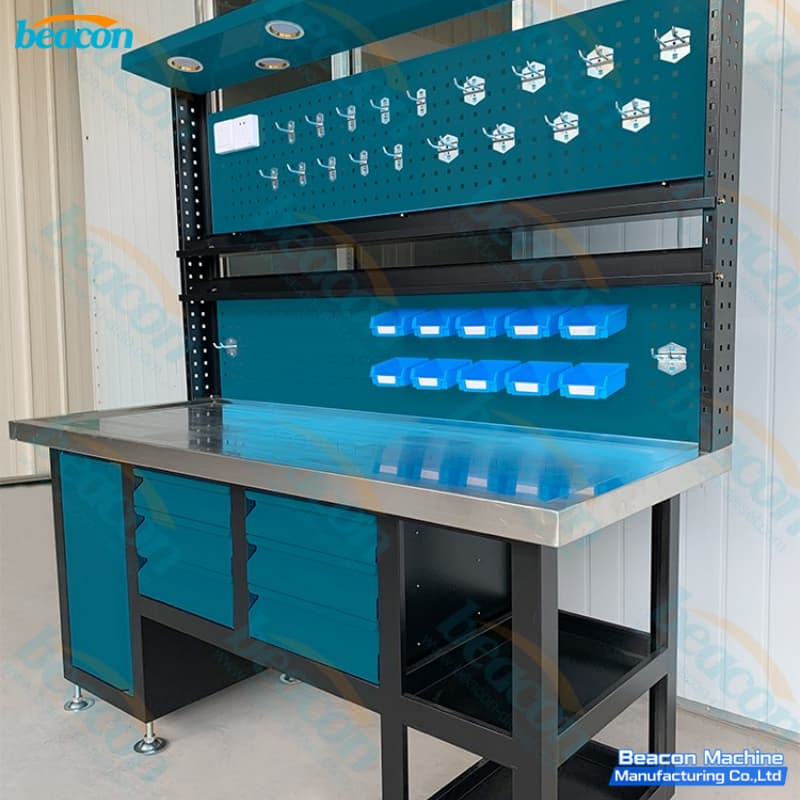 {BT-I Stainless Steel Workbench for Workshop | Heavy Duty Industrial Work Table}