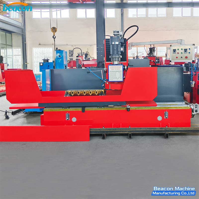 {BEACON MACHINE GS-9740*1300 Rectificadora de Superficies Planas para Culatas y Bloques de Motores Pesados | Rectificadora de Motores Industrial}