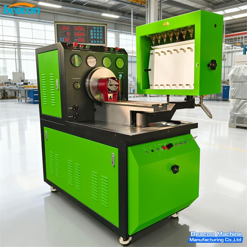 {MINI12PSB-X 8 Cylinder Diesel Fuel Injection Pump Tester Diesel Pump Test Bench}