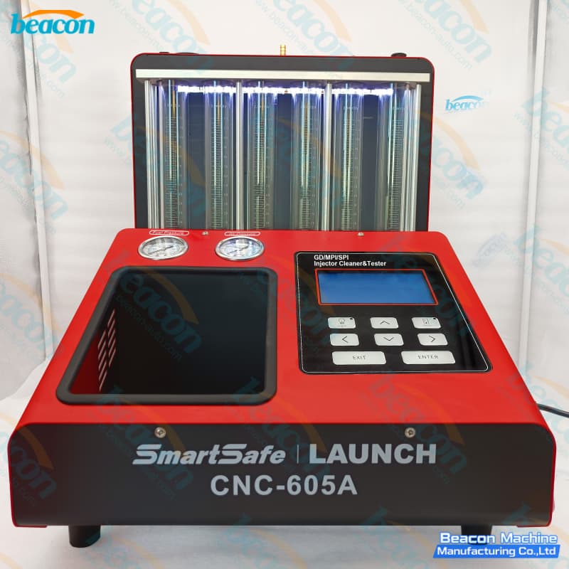 {CNC605 6 Cylinder Gasoline Fuel Injector Cleaner | Automotive Fuel Injector Tester}