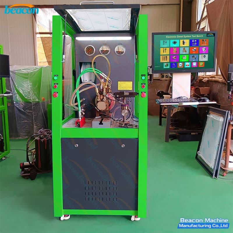 {CR1019 Visual Glass Tube Diesel Injector Testing Bench | Diesel Injection Test Stand}