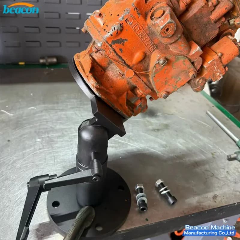 {G2-21 Cummins PT Pump Dismantling Bracket Stand - Professional Cummins PT Pump Tool}