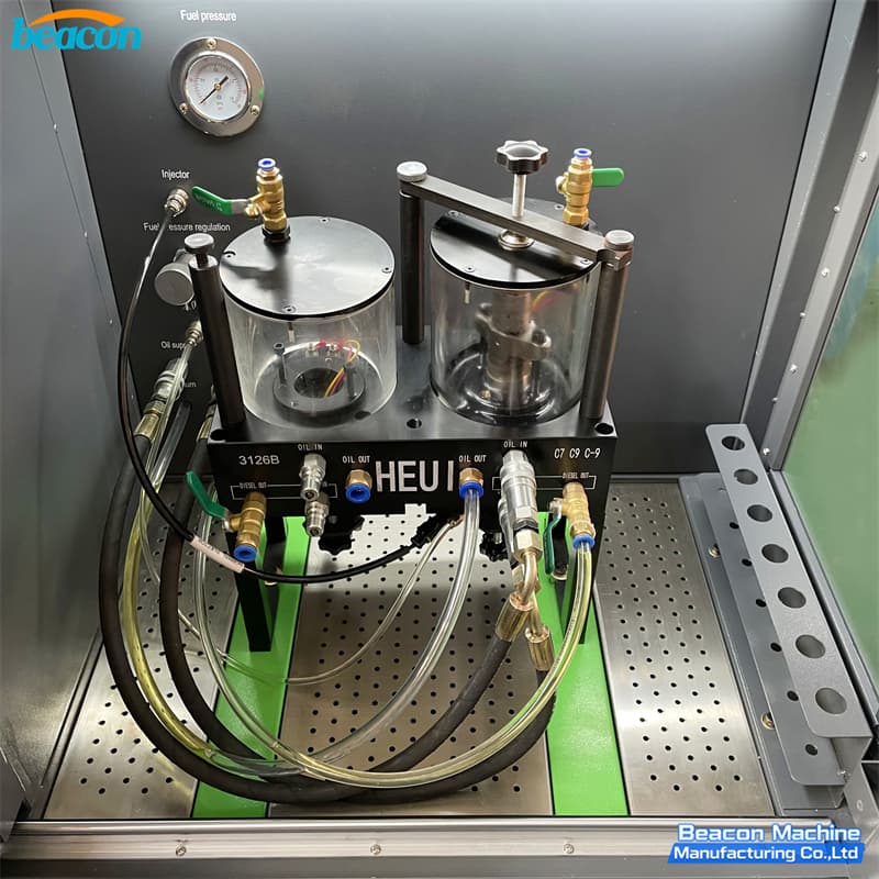 {BEACON MACHINE CR318-PRO | Banco de pruebas profesional para sistemas diesel HEUI y common rail | Banco de pruebas de inyección common rail}