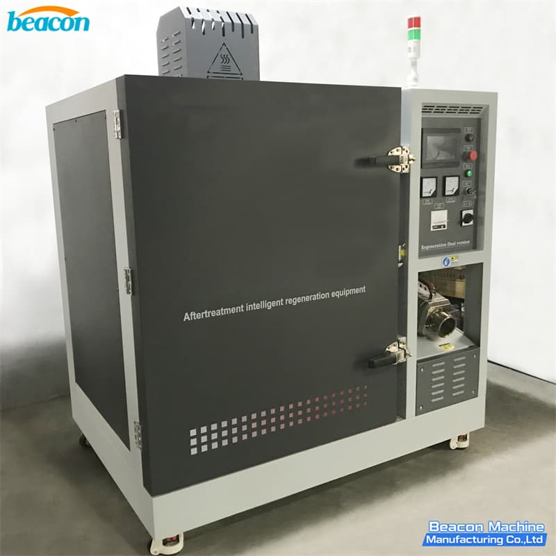 DPF cleaning system for trucks DPF cleaning system for trucks