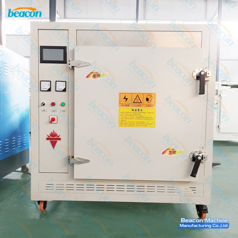 DPF soot regeneration cabinet