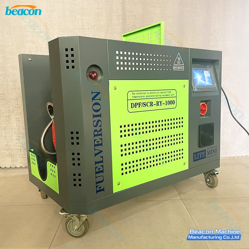 mini dpf regeneration equipment