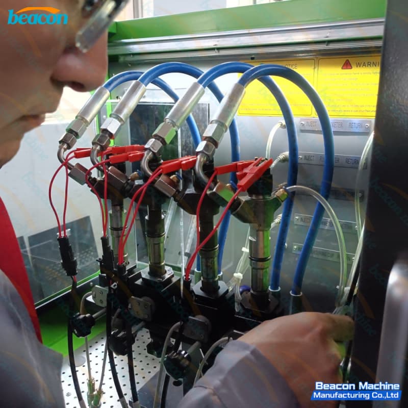 test 4 injector at the same time test 4 injector at the same time