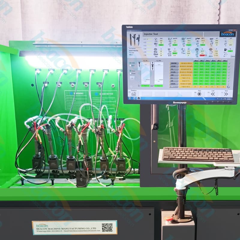 test 4 injector at the same time test 4 injector at the same time