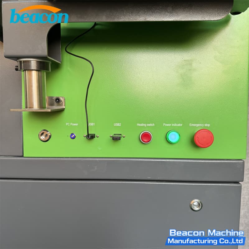 injector return flow measurement device