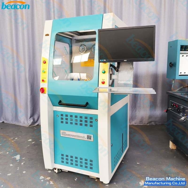 injector pressure testing device