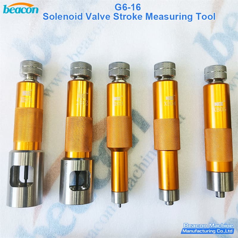 injector solenoid stroke tool