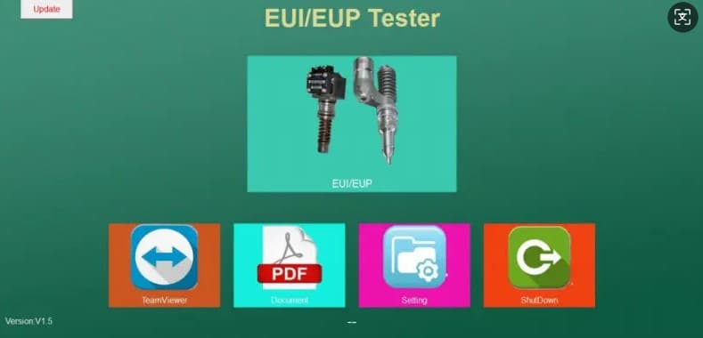 main interface