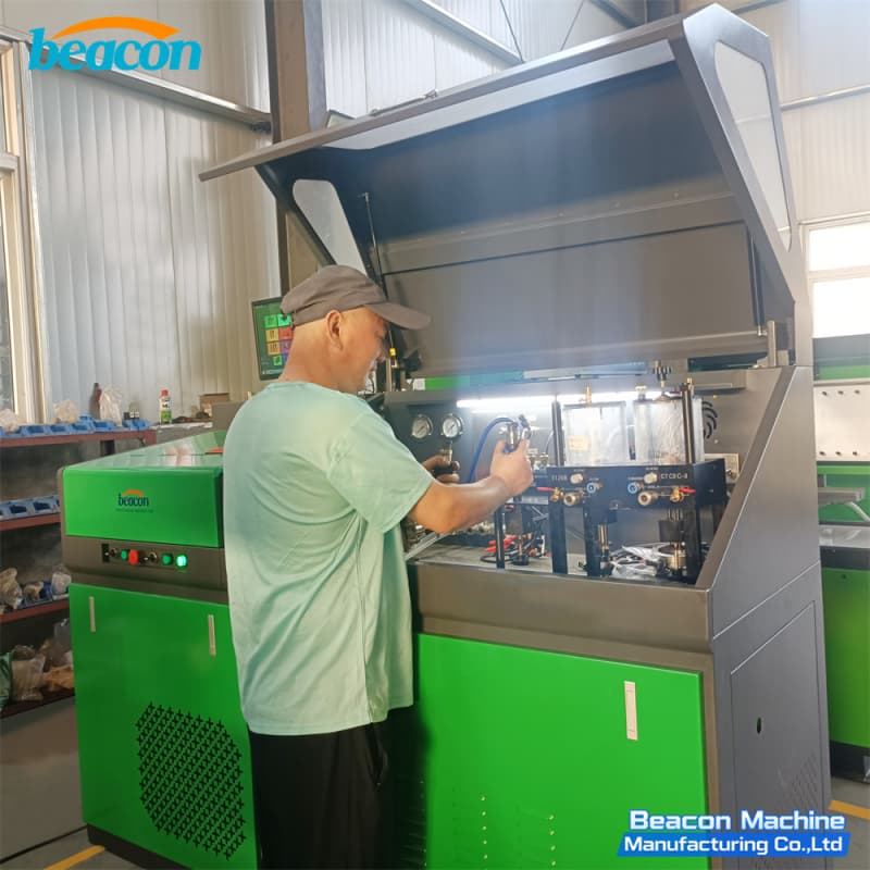Common rail injector installation Common rail injector installation