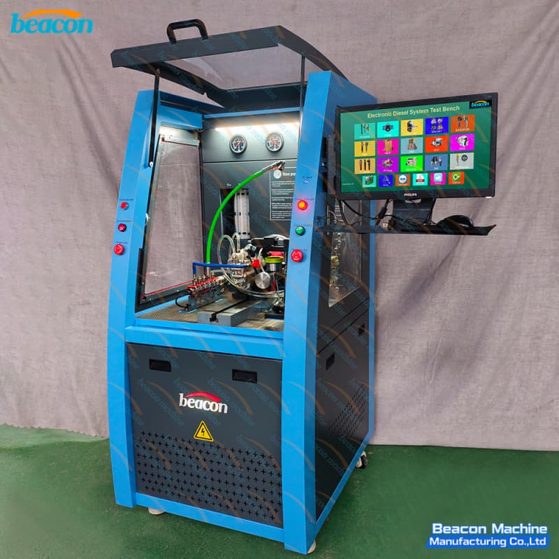 visual volumetric common rail pump diagnostic machine-blue side visual volumetric common rail pump diagnostic machine-blue side