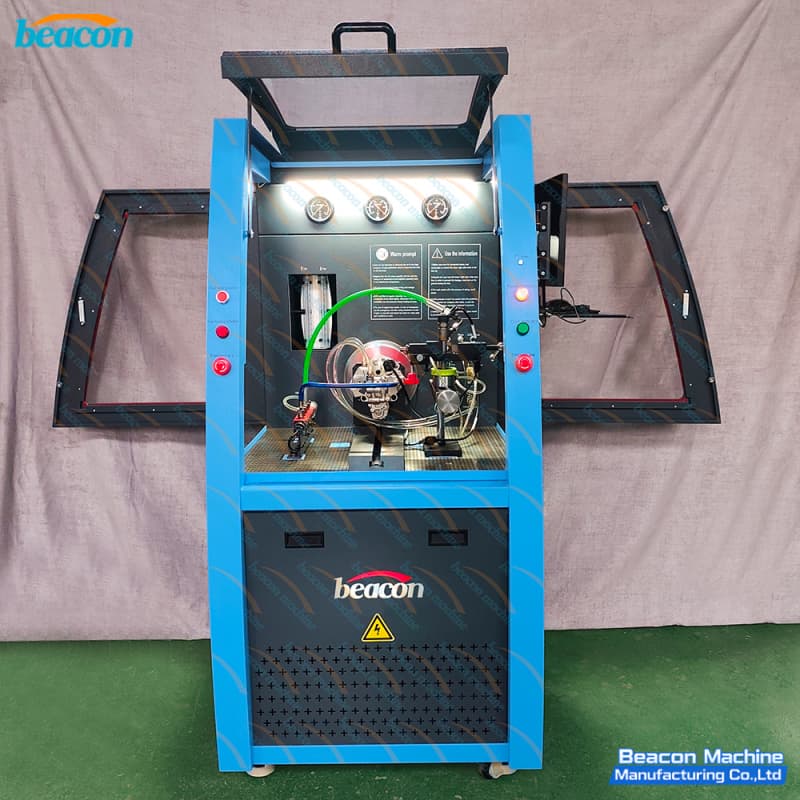 simultaneous 4 cylinder diesel injector flow tester-exploded simultaneous 4 cylinder diesel injector flow tester-exploded
