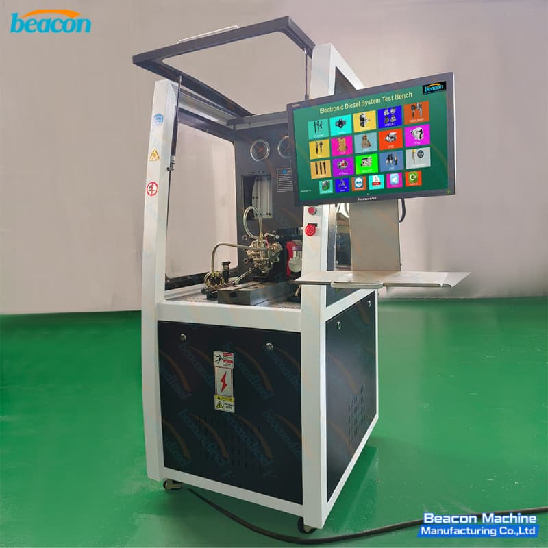 CAT320D high pressure pump visual inspection bench-white side CAT320D high pressure pump visual inspection bench-white side