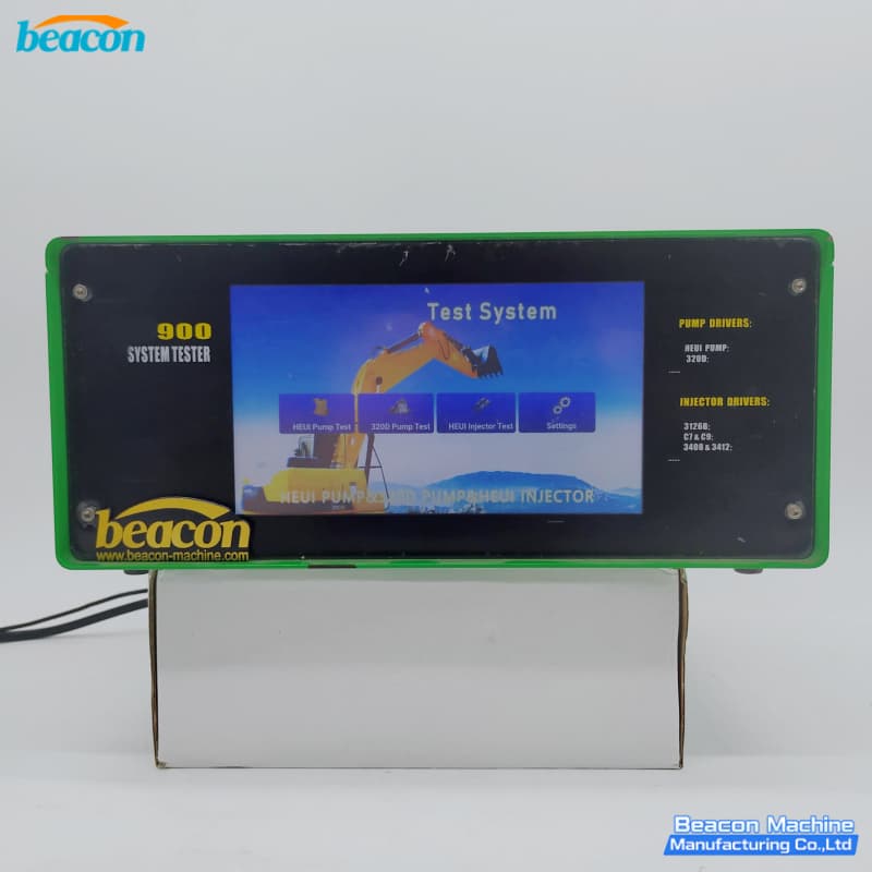 HEUI900 touchscreen diesel system tester front
