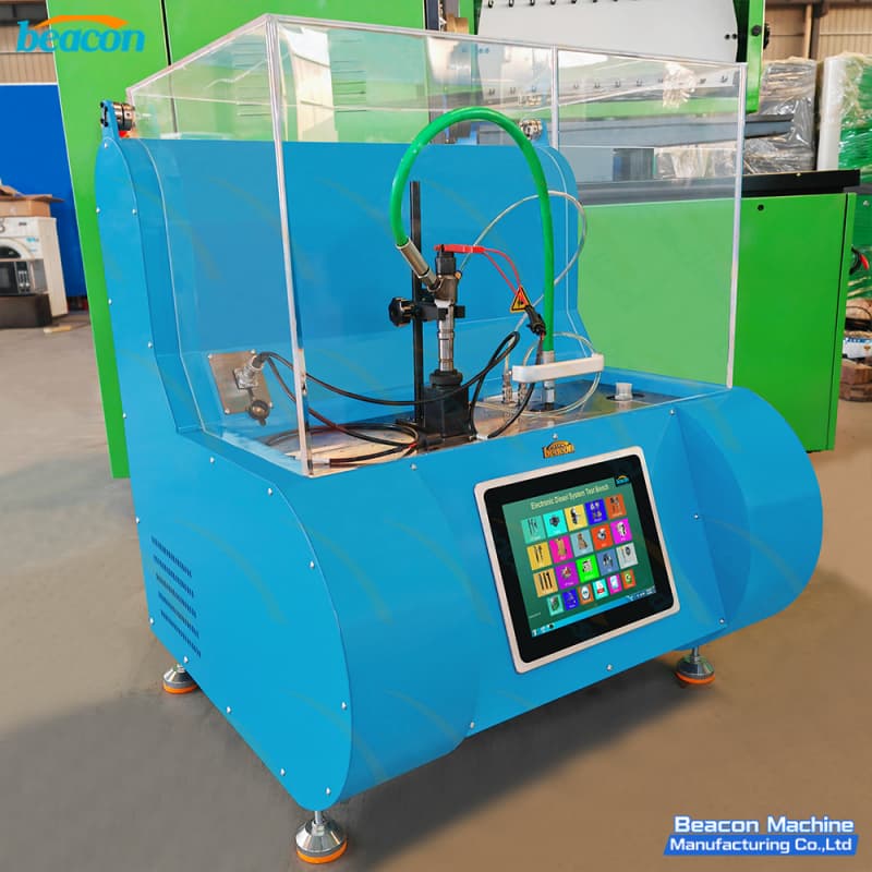 acrylic shielded diesel metrology bench side