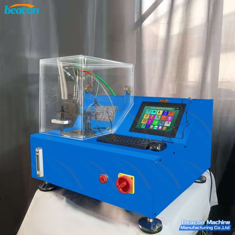 single injector micro controller evaluation bench-blue side