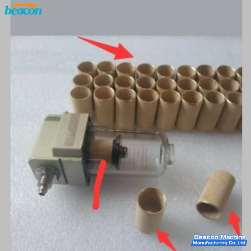 Filter disc inside the filter element Filter disc inside the filter element