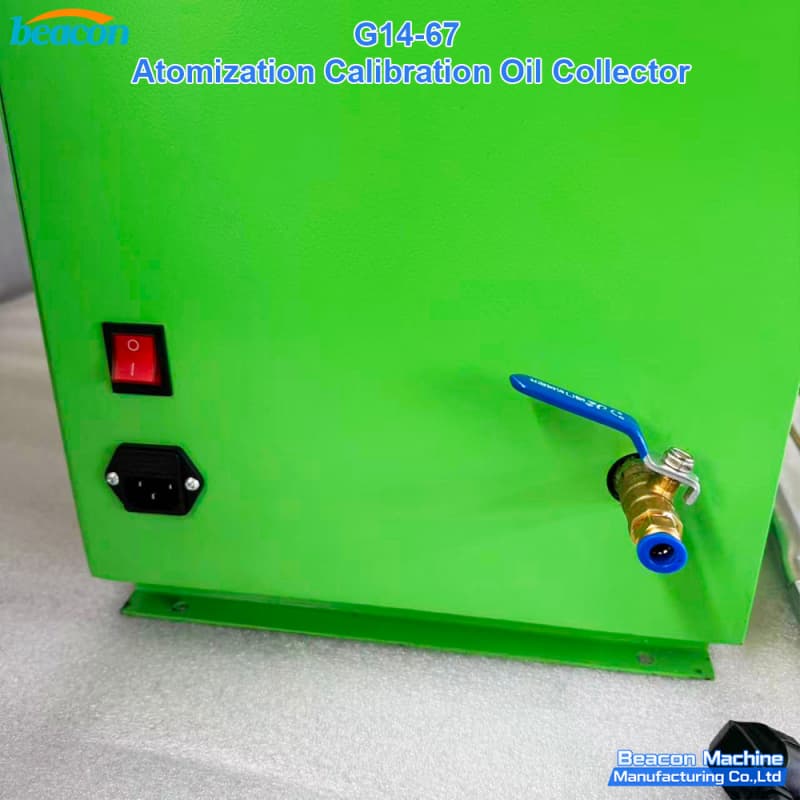 injector atomization testing oil collector for diesel calibration and analysis systems injector atomization testing oil collector for diesel calibration and analysis systems