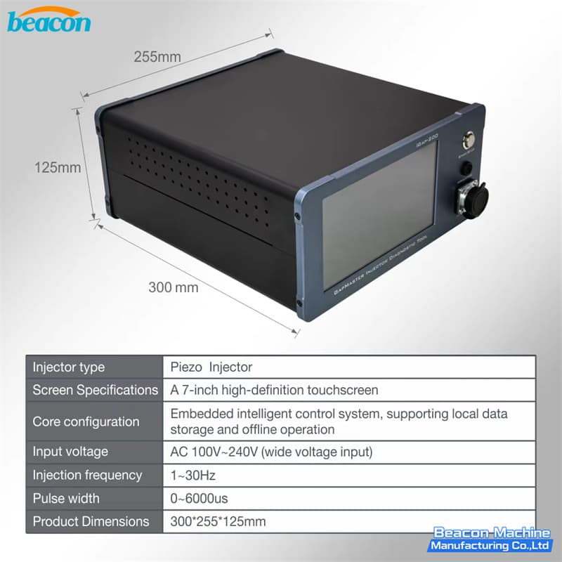 i-GAP200 piezo injector tester for diesel common rail high precision diagnostics i-GAP200 piezo injector tester for diesel common rail high precision diagnostics