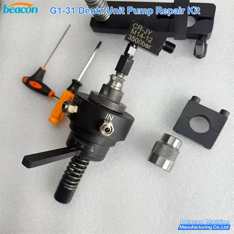 Adaptador de alta presión de 3500 bar para calibración de sistemas PLD industriales.