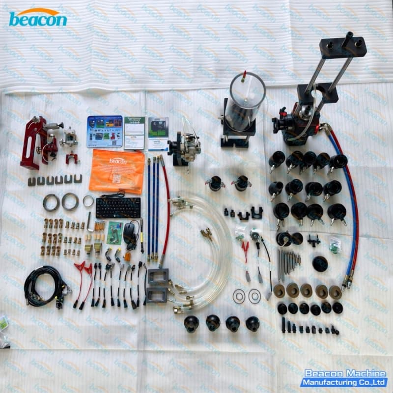 Juego completo de accesorios mecánicos, bridas de acoplamiento, tuberías de alta presión y arneses eléctricos para el banco BC810